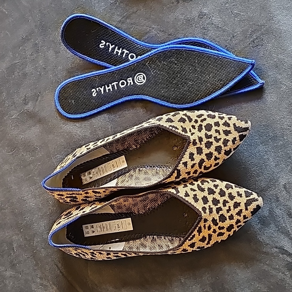 Rothy's pointed toe flats sz 9.5